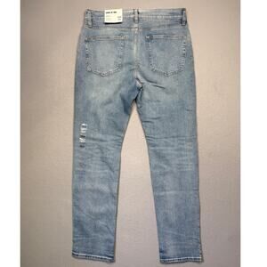 Mode of One Men's Slim-Fit Jeans, Canal blue 33x32 $70